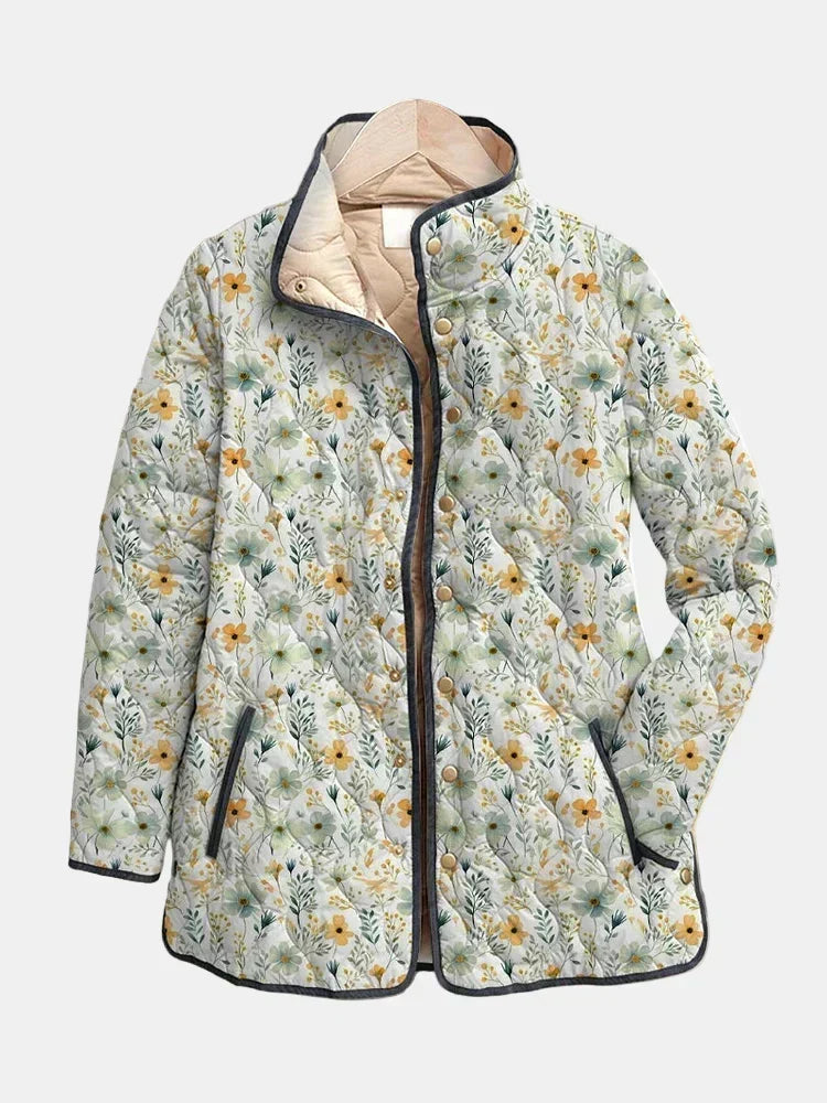 Harriet women's multicolour floral quilted jacket