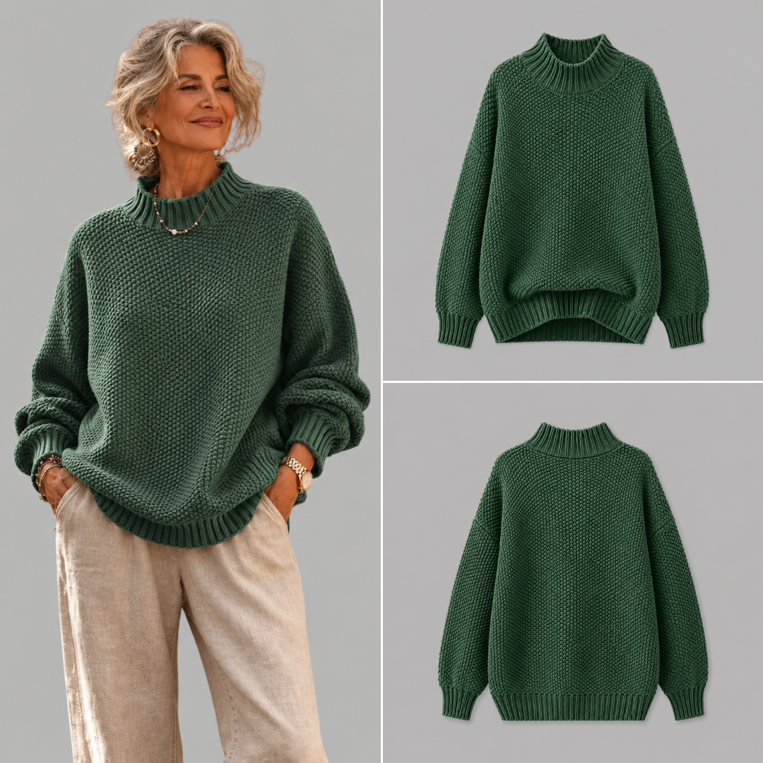 Georgina relaxed textured jumper