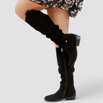 Imogen women's slouch knee-high riding boots