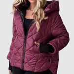 Elegant Winter Puffer Jacket for women, view 4
