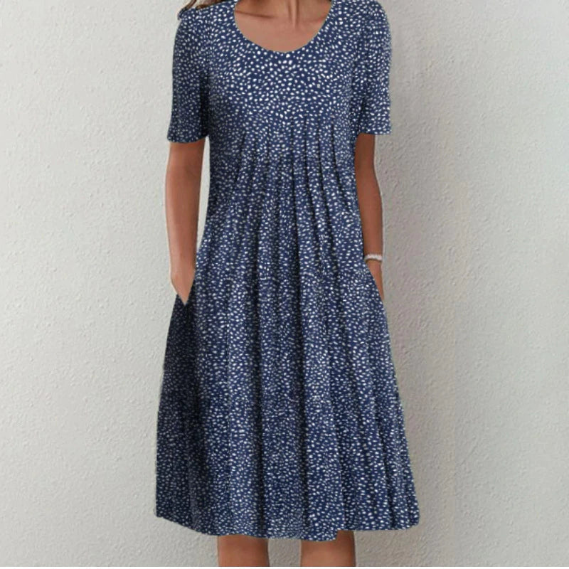 Hailey | Elegant and Casual Floral Dress with Pockets