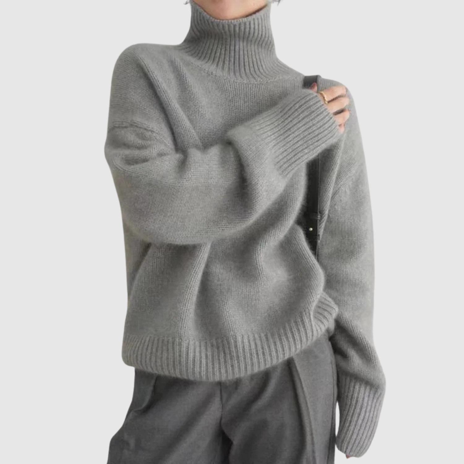 Soft Roll Neck Jumper for women, view 5