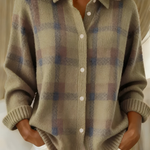 Alice checked button jacket