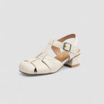 Christine women's cut-out low-heel mary jane shoes