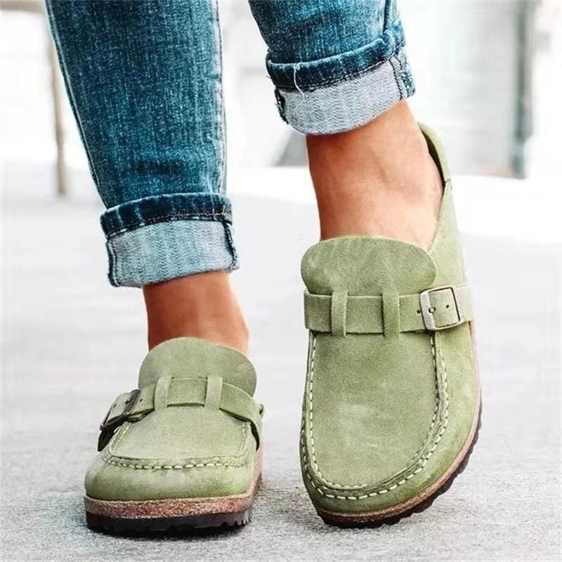 Lyra - Orthopaedic Loafers in Suede
