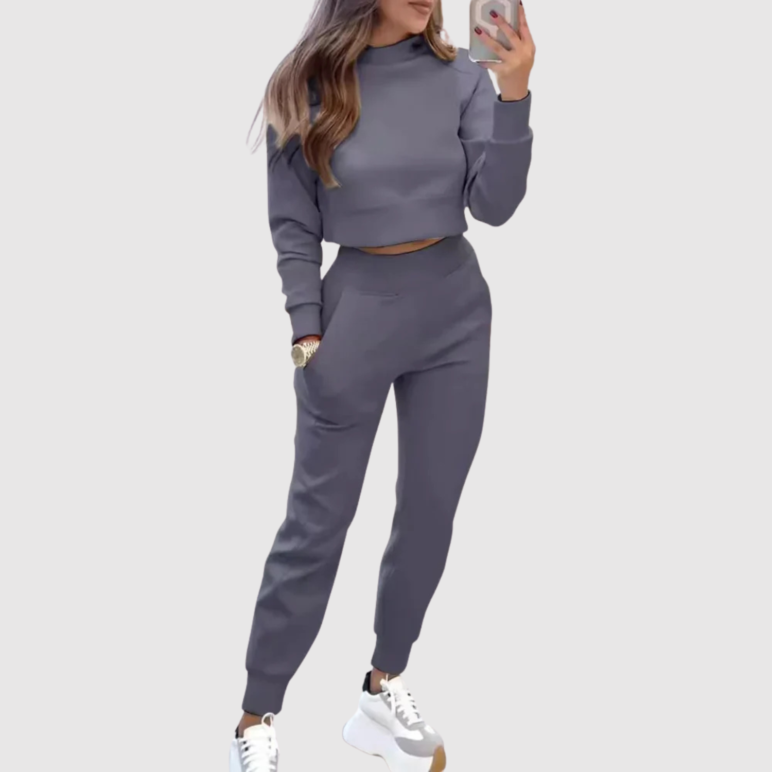 Catherine women's casual two-piece set