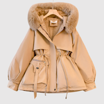 Thea women's padded hood winter parka