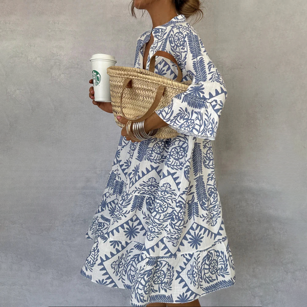 Fiorelia - Casual Bohemian Tunic Dress