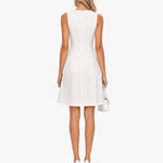 Kendall sleeveless cut-out mini dress
