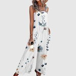 Melanie women's floral wide-leg jumpsuit