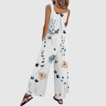 Melanie women's floral wide-leg jumpsuit