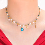 Opal & Pearl Necklace