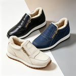 Arabella warm double-zip slip-on sneakers