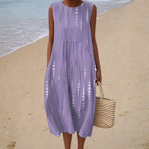 Comfortable Sleeveless Summer Dress
