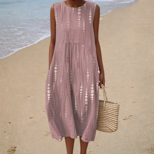 Comfortable Sleeveless Summer Dress