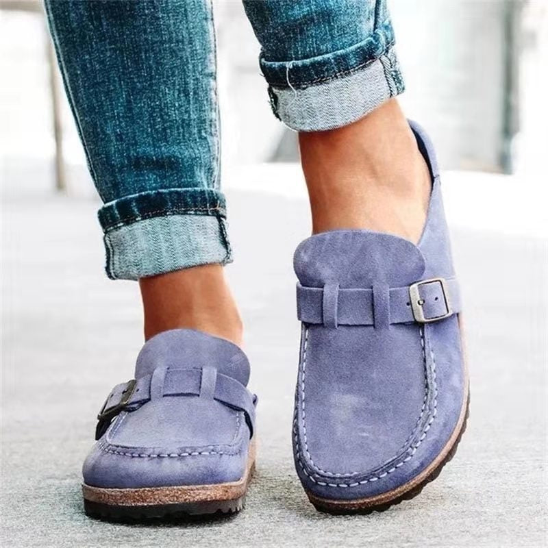 Lyra - Orthopaedic Loafers in Suede