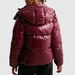 High Shine Puffer Jacket for women, view 5