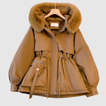 Thea women's padded hood winter parka