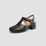 Christine women's cut-out low-heel mary jane shoes