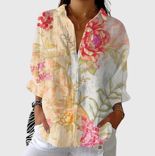 Light and Colourful Printed Blouse