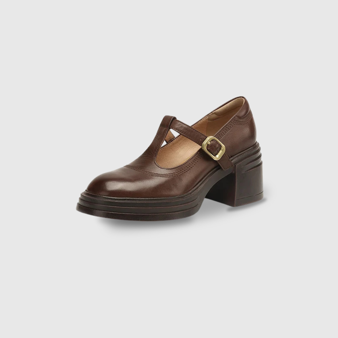 Sheila women's block-heel mary jane shoes
