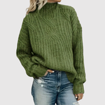 Oversized Roll Neck Jumper for women, view 5