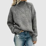 Oversized Roll Neck Jumper for women, view 2