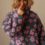 Floral Fleece Jumper for women, view 6