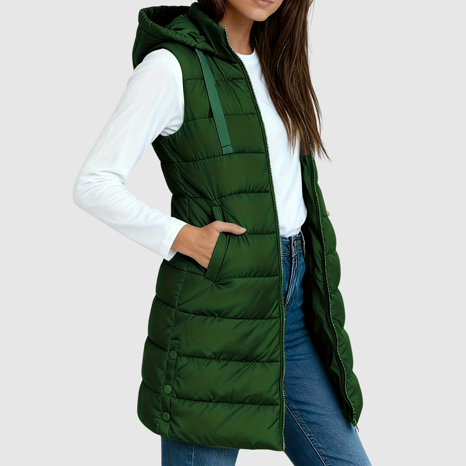 Women's Quilted Gilet for women, view 6