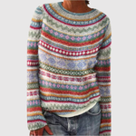 Nordic Motif Jumper for women, view 4