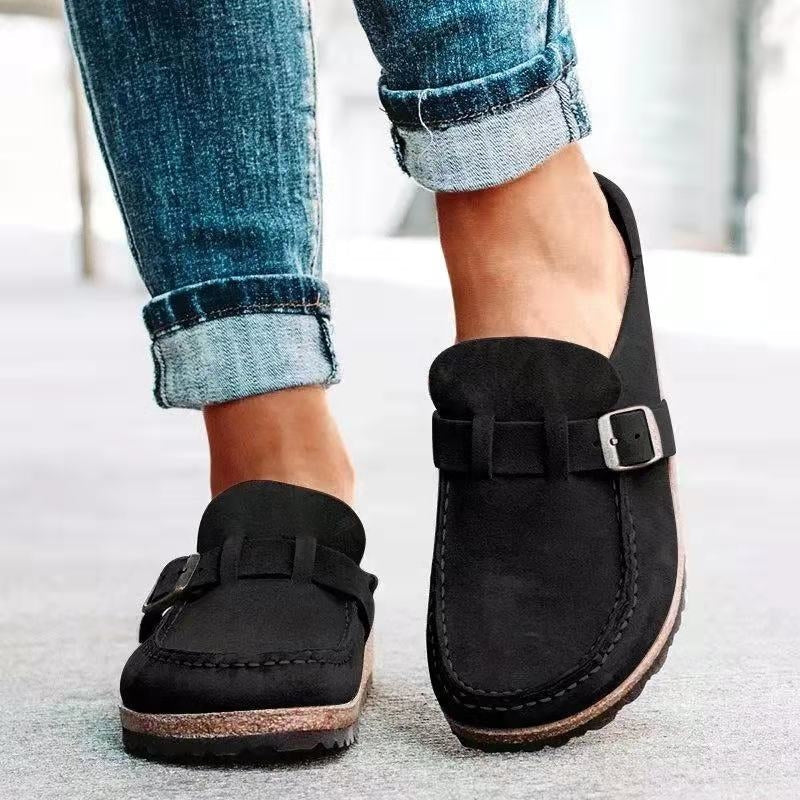 Lyra - Orthopaedic Loafers in Suede