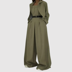 Sheila women's bustier jumpsuit & cropped blazer set
