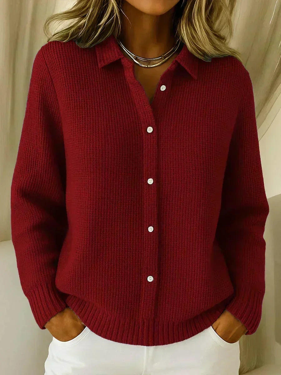 Theresa textured button jacket