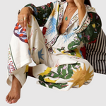 Lorraine women's colourful print jumpsuit