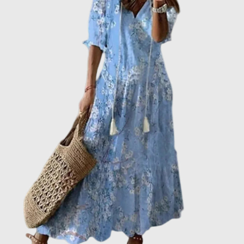 Amalia | Vintage Boho Summer Maxi Dress