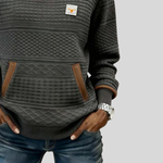 Elaine crew-neck colour-block sweatshirt
