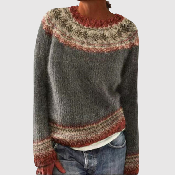 Nordic Motif Jumper for women