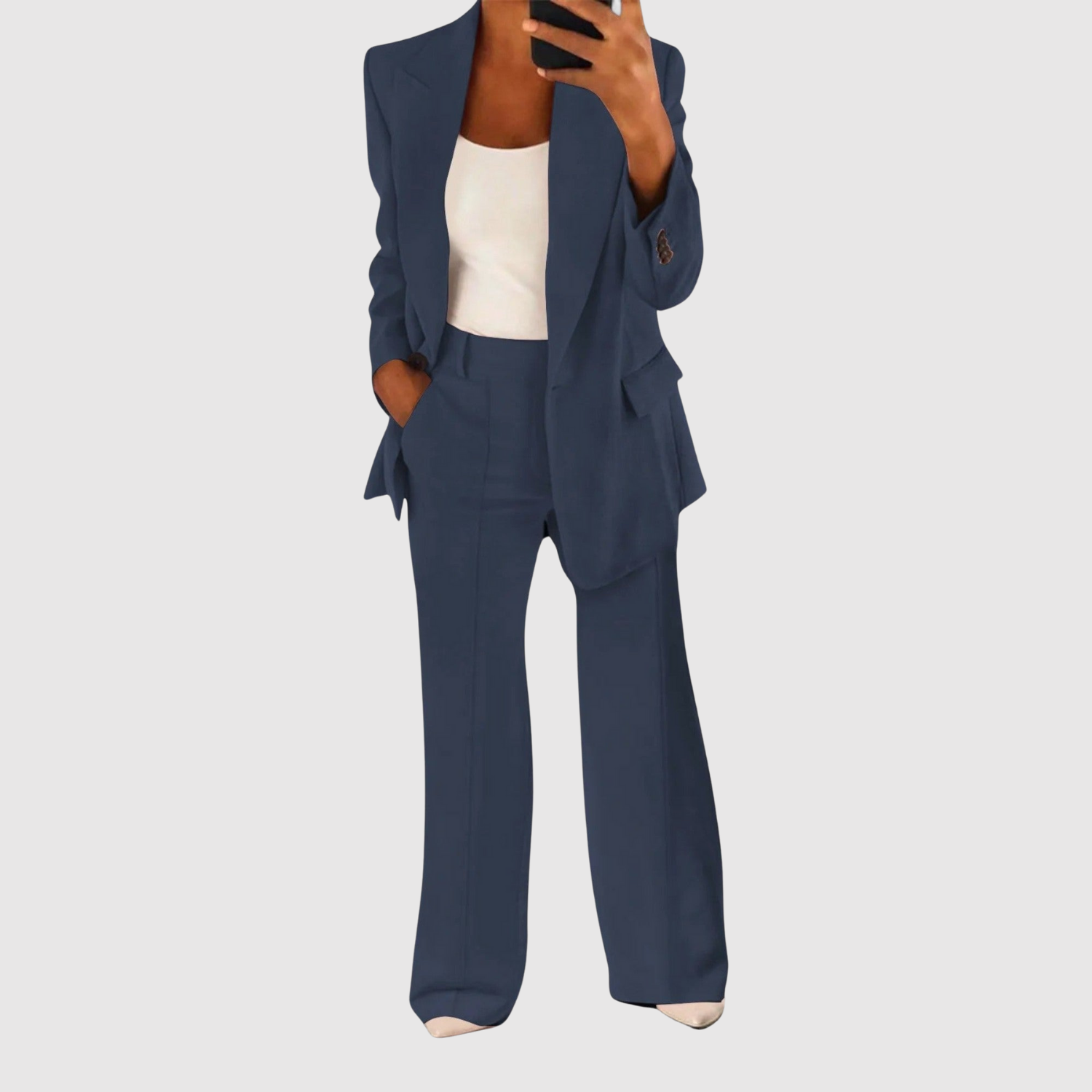 Joanna women's classic tailored jumpsuit