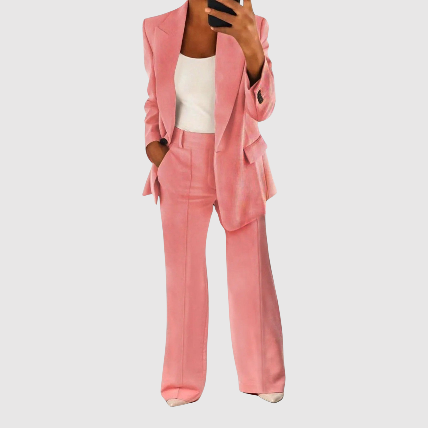 Joanna women's classic tailored jumpsuit
