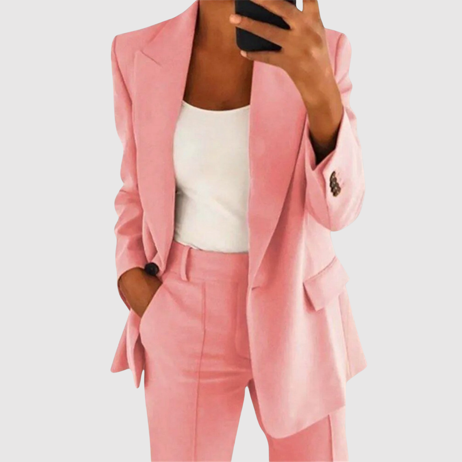 Joanna women's classic tailored jumpsuit