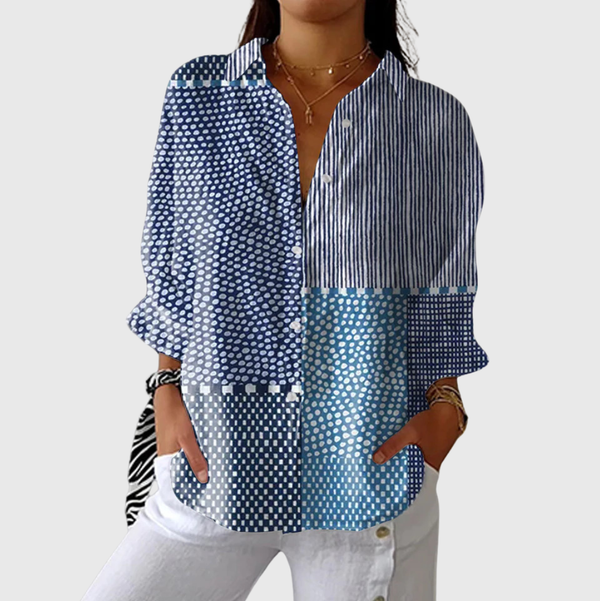Lightweight and Colourful Printed Blouse