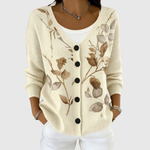 Matilda women's button-front knitted jacket
