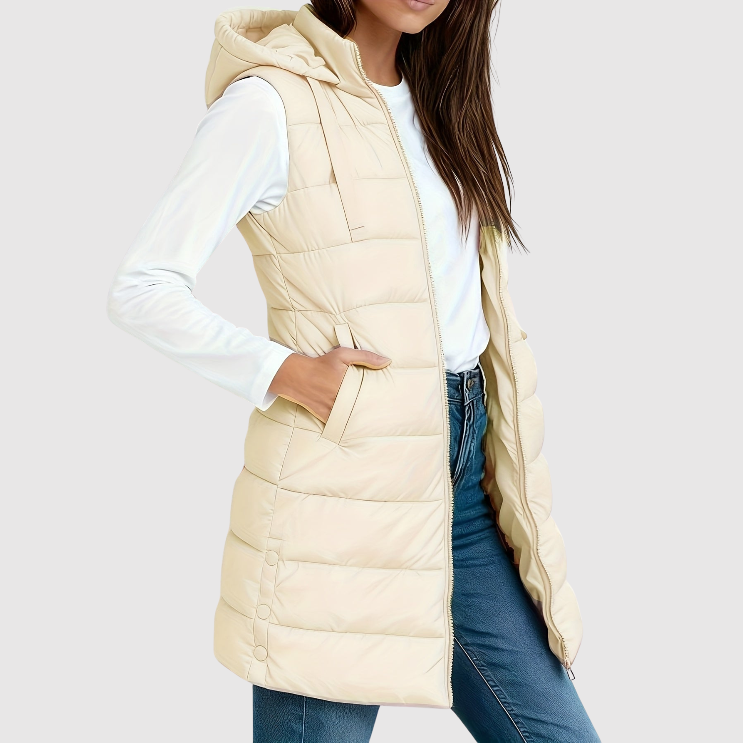 Women's Quilted Gilet for women, view 8