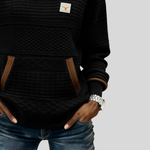 Elaine crew-neck colour-block sweatshirt
