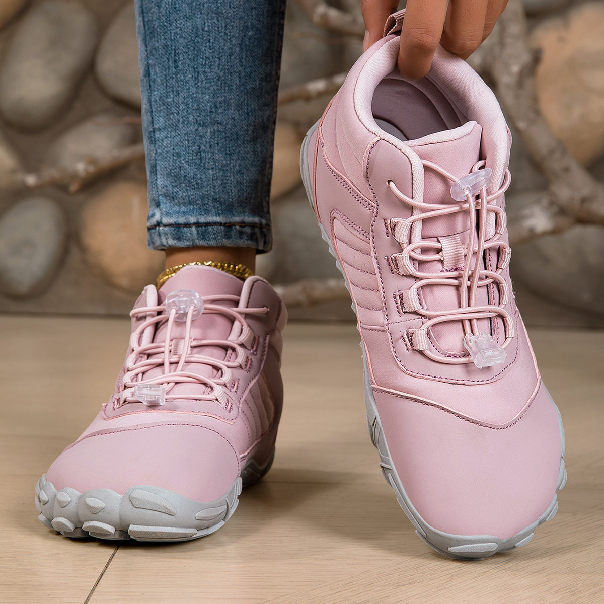 Madeleine wide-toe slip-on ankle boots