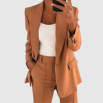 Joanna women's classic tailored jumpsuit