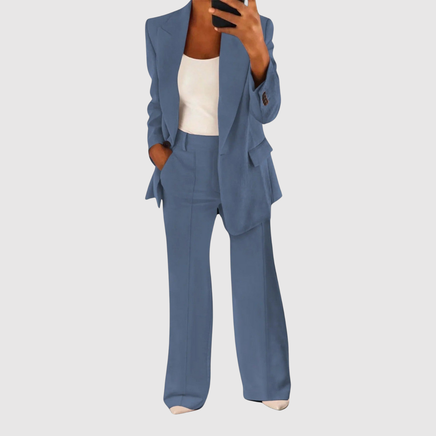 Joanna women's classic tailored jumpsuit