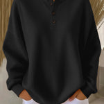 Joanna soft raised-texture pullover