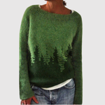 Winter Motif Jumper for women, view 2