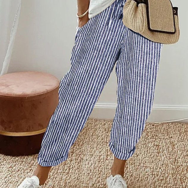 Elegant Comfort Fluid Trousers